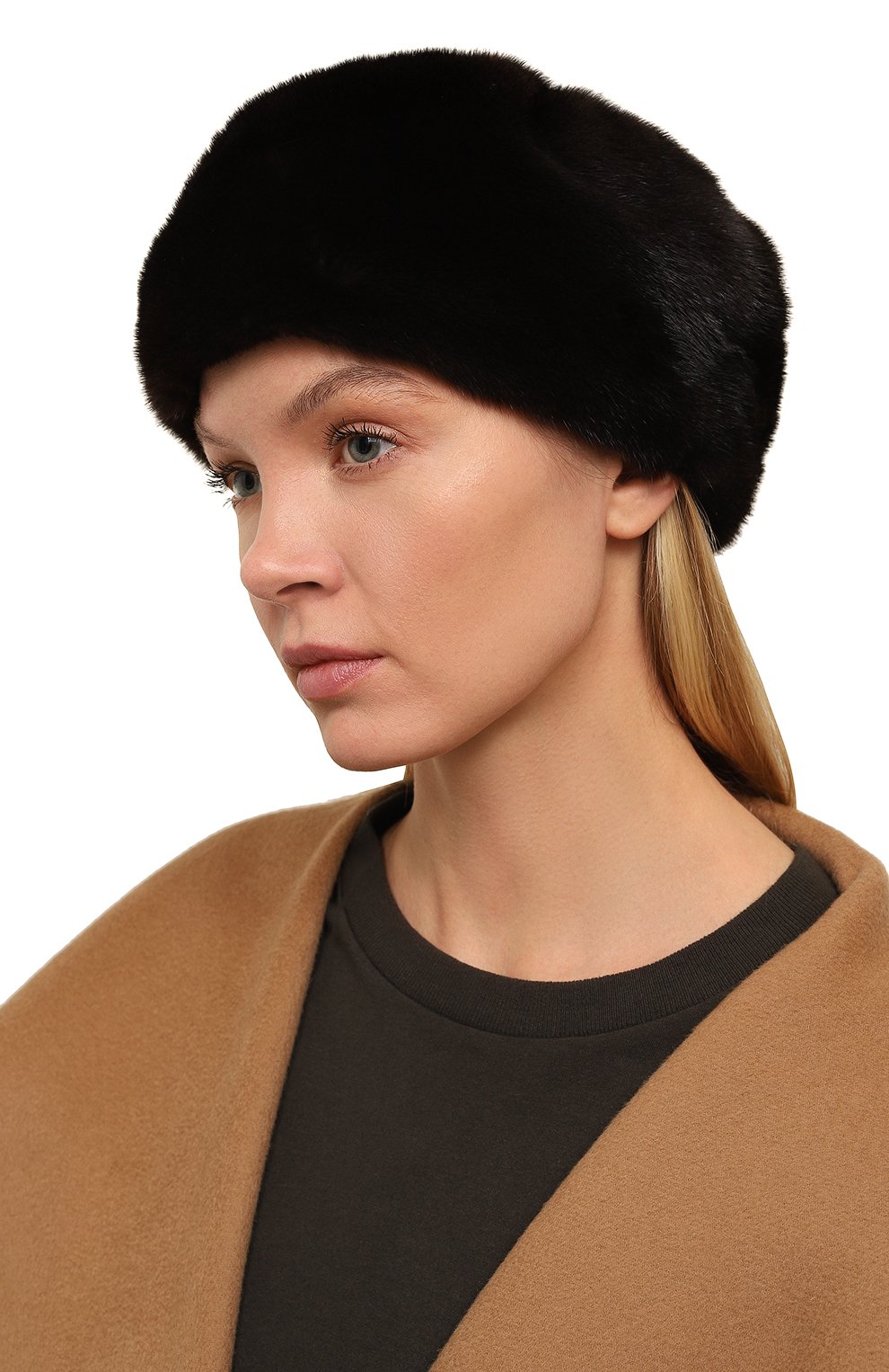 Меховой берет из норки FURLAND, арт. 0013600110126300000, фото 2