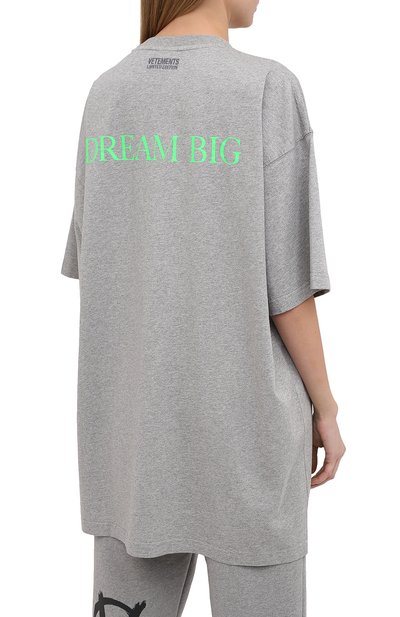 Хлопковая футболка VETEMENTS, арт. UE51TR600G 1600/W, фото 4