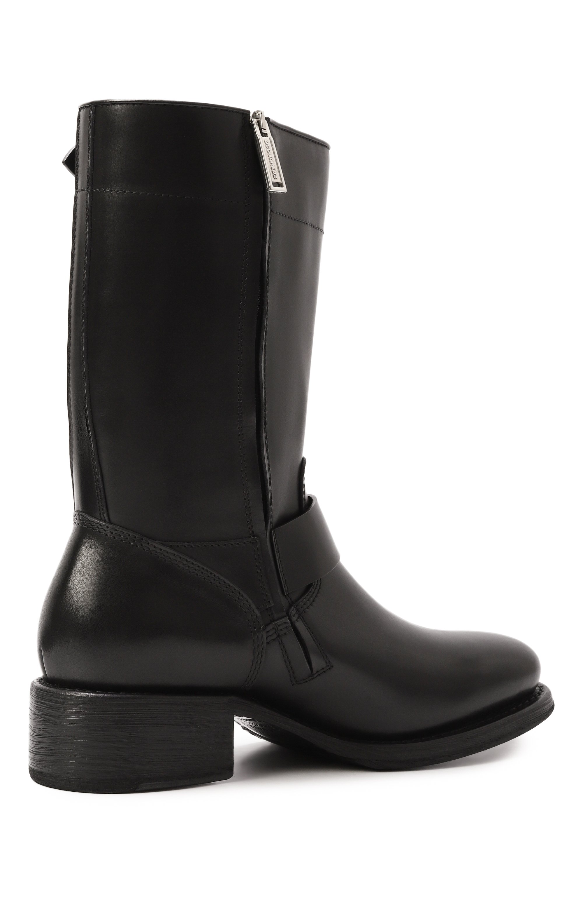 Кожаные сапоги harley DSQUARED2, арт. ABM0085 01500001, фото 5