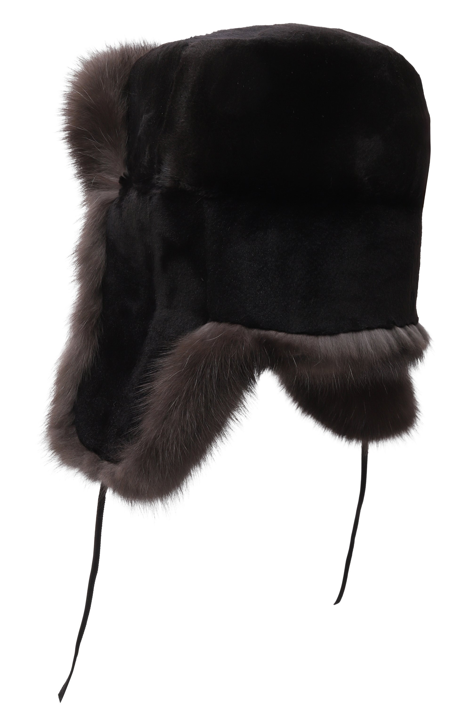 Меховая шапка-ушанка из соболя и норки FURLAND, арт. 0012207450200600000, фото 2