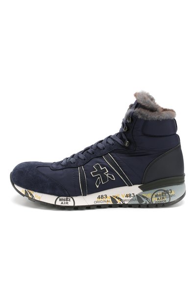 Комбинированные кроссовки alan с внутренней меховой отделкой PREMIATA, арт. ALAN/VAR 2637M, фото 3