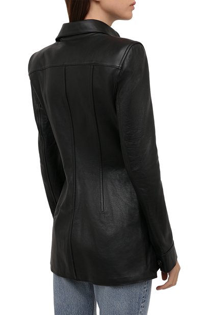 Кожаный жакет ALEXANDER WANG, арт. 1WC3211461, фото 4