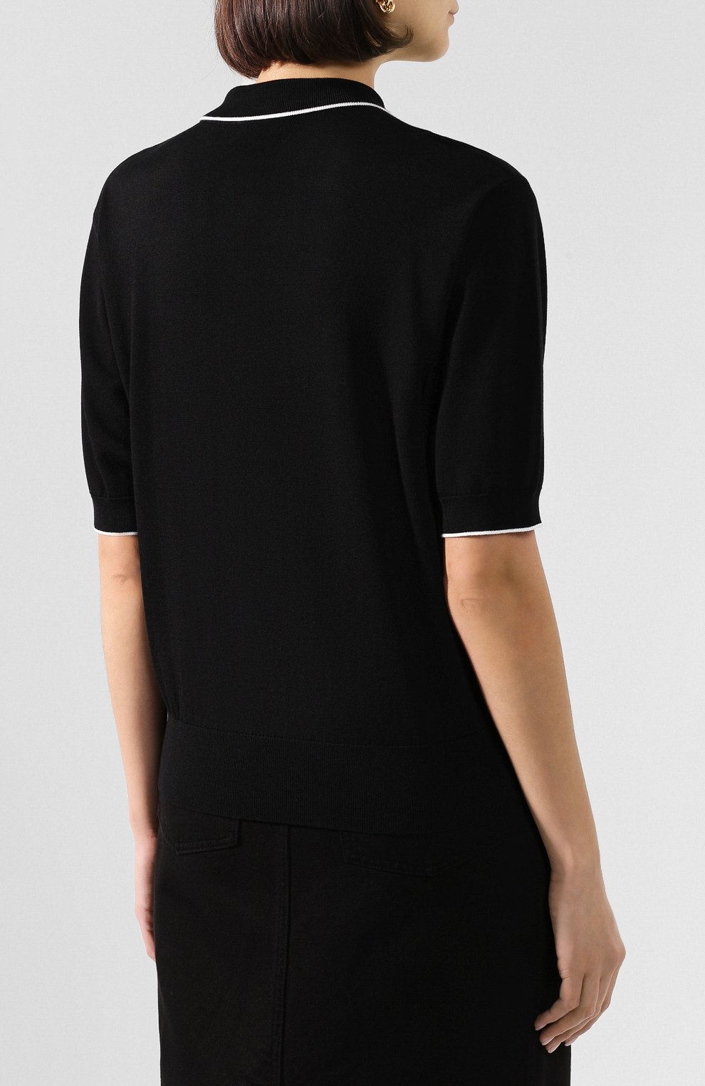 Пуловер из смеси вискозы и хлопка DRIES VAN NOTEN, арт. 201-31231-9706, фото 4