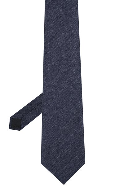 Шелковый галстук ZEGNA синего цвета по цене 23700 руб., арт. Z6D80/1XW, фото 2 Шелковый галстук ZEGNA, арт. Z6D80/1XW, фото 2