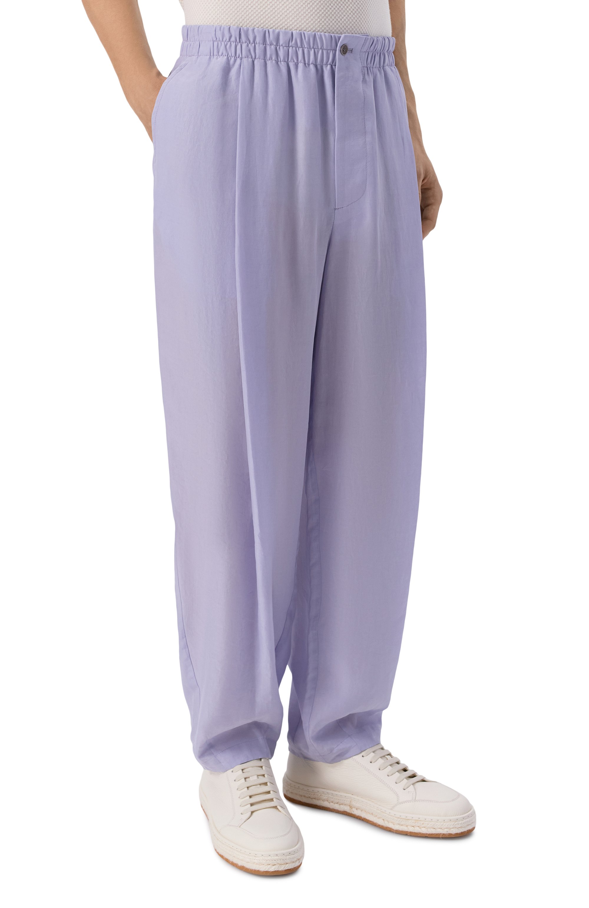Брюки из лиоцелла GIORGIO ARMANI, арт. GM003722/TE20925, фото 3