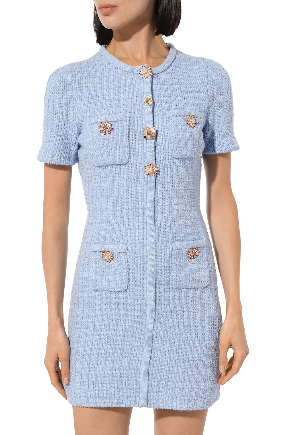 Платье SELF-PORTRAIT, арт. PF24-041SA-BL, фото 3