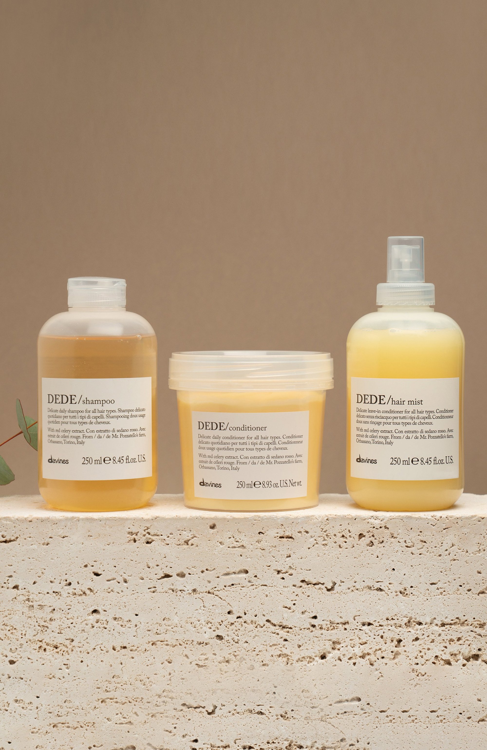 Деликатный кондиционер dede (250ml) DAVINES бесцветного цвета по цене 4280 руб., арт. 75609, фото 2 Деликатный кондиционер dede (250ml) DAVINES, арт. 75609, фото 2