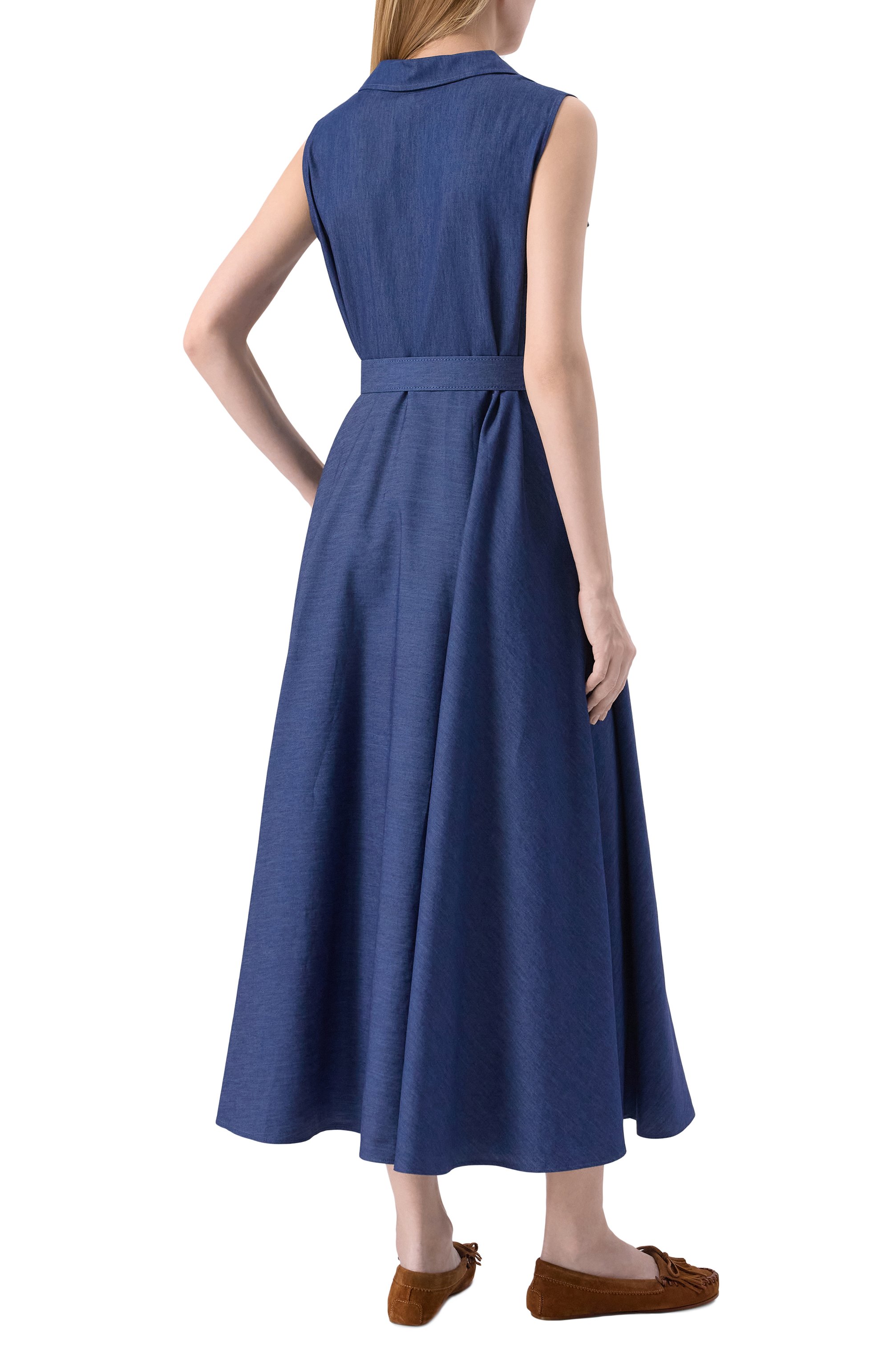 Хлопковое платье PIETRO BRUNELLI, арт. AG2501/C0TRIP, фото 4