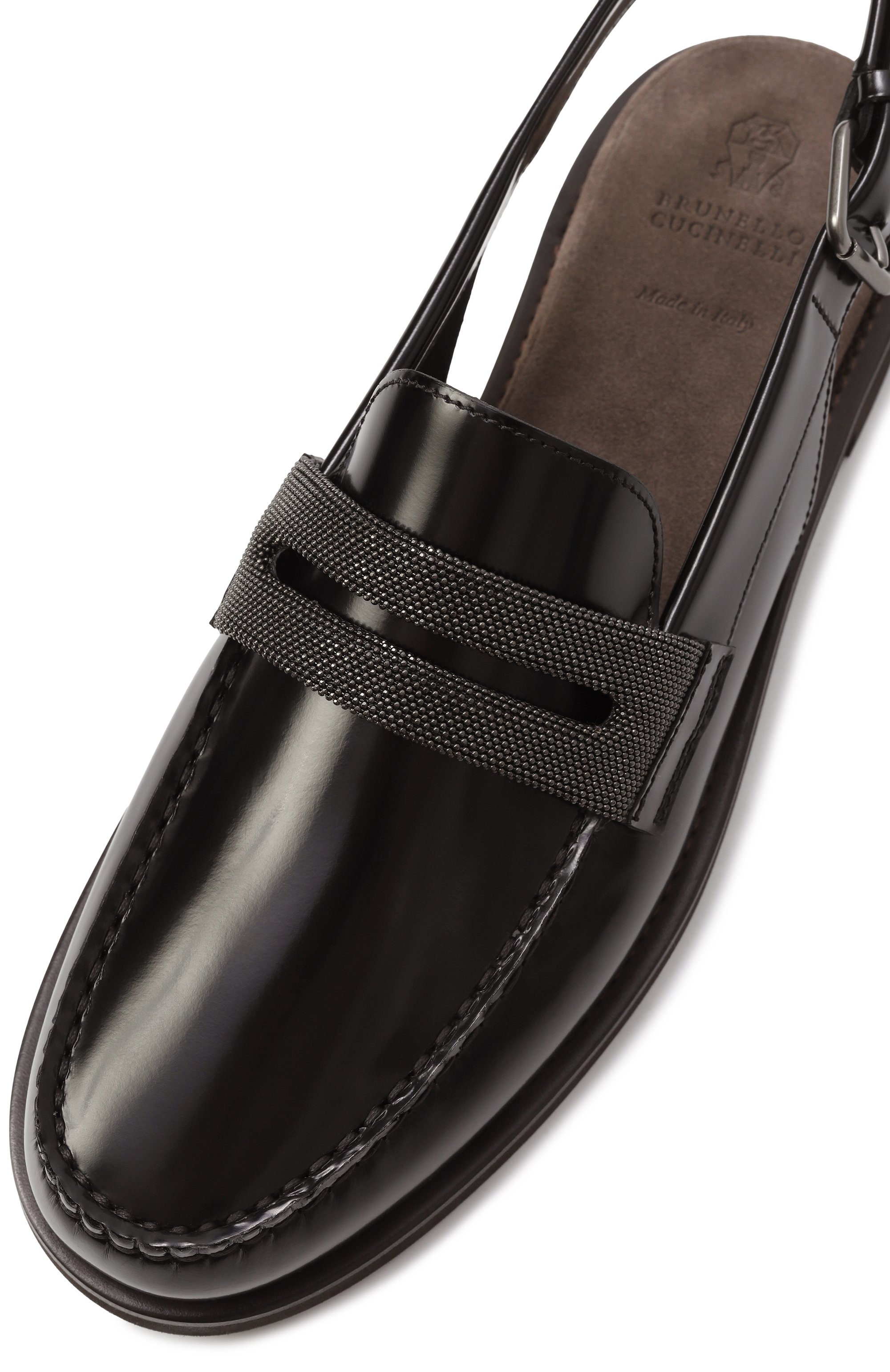 Кожаные лоферы BRUNELLO CUCINELLI, арт. MZVNG2963, фото 7