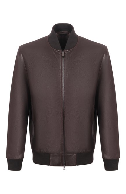 Мужской кожаный бомбер BRIONI, арт. PLAD0L/PD708