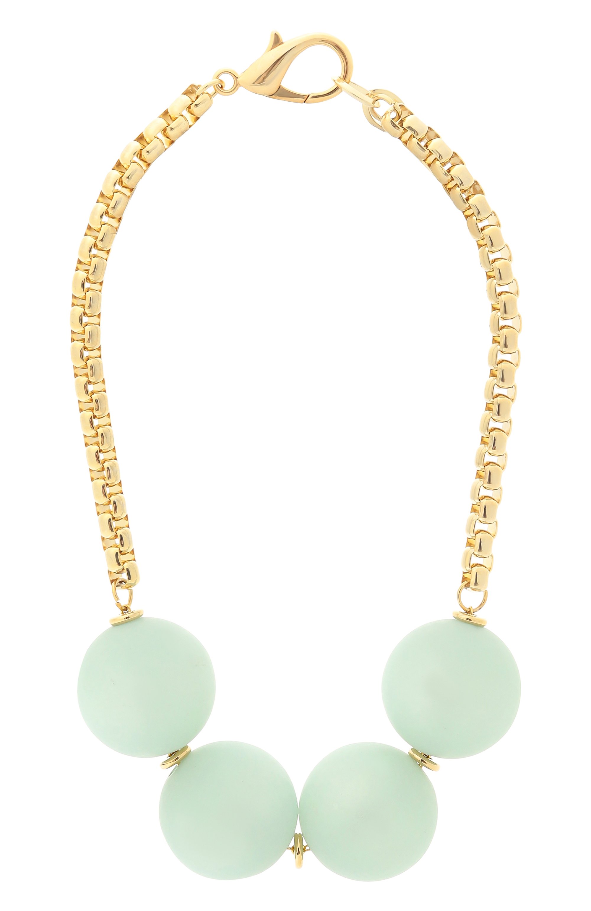 Колье CRYSTALLINE JEWELLERY бирюзового цвета по цене 17820 руб., арт. 586Н, фото 1 Колье CRYSTALLINE JEWELLERY, арт. 586Н, фото 1