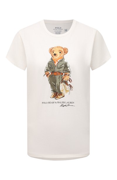 Женская хлопковая футболка POLO RALPH LAUREN, арт. 211856658