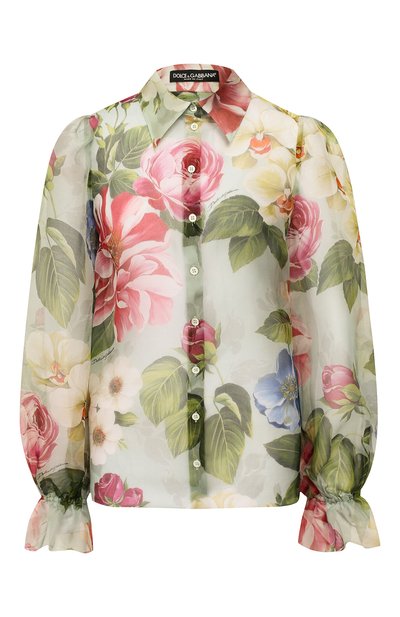 Женская шелковая блузка DOLCE & GABBANA, арт. F5M42T/IS1AU