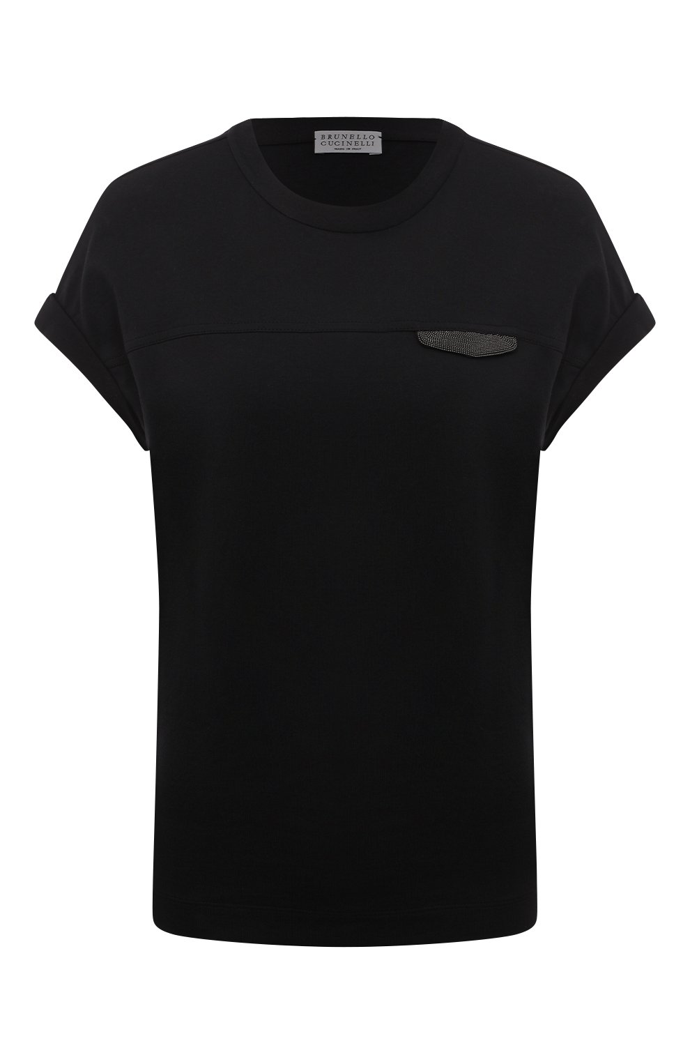 Хлопковая футболка BRUNELLO CUCINELLI, арт. M0A45EE520, фото 1