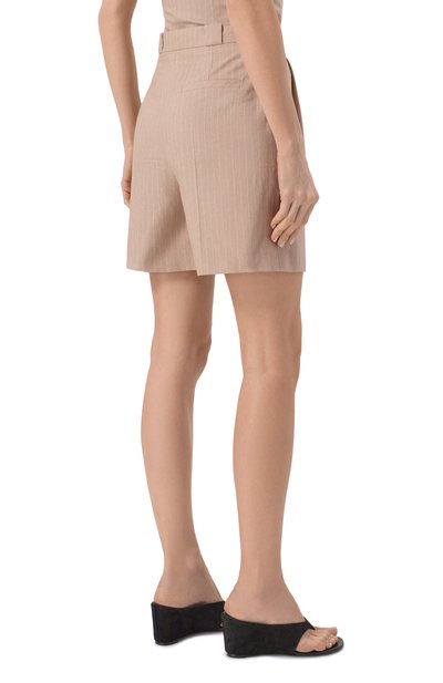 Шорты из хлопка и льна HUGO, арт. 50559853, фото 4