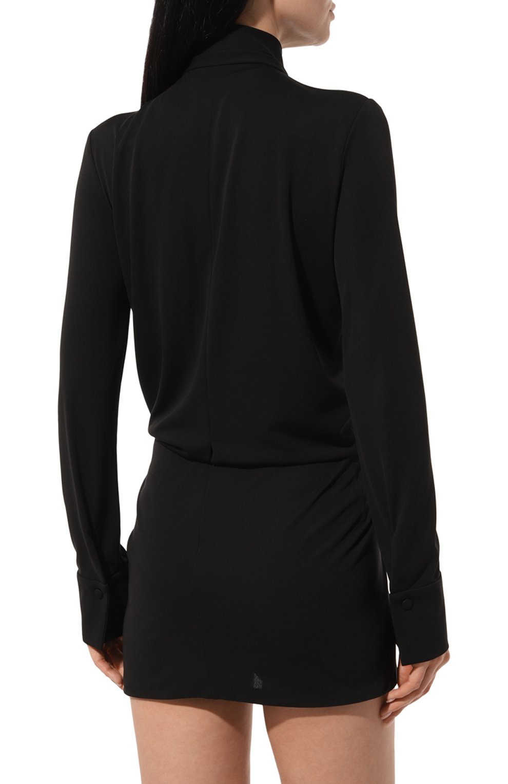 Платье SASHAVERSE черного цвета по цене 74250 руб., арт. D113/CNC.MSO/8301.900/SS24, фото 4 Платье SASHAVERSE, арт. D113/CNC.MSO/8301.900/SS24, фото 4