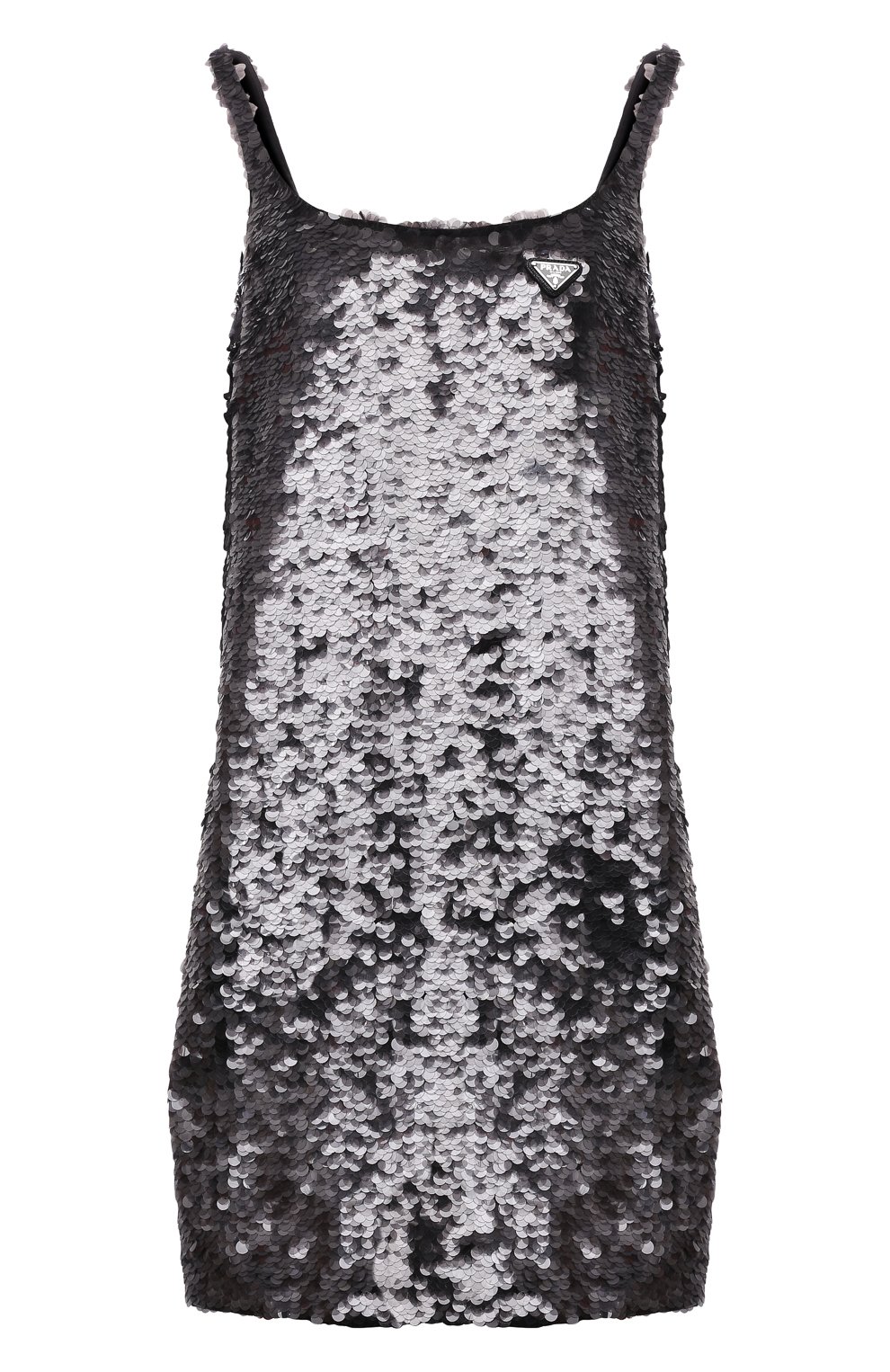 Платье с отделкой пайетками PRADA, арт. P3B74R-1ZAX-F0002-212, фото 1
