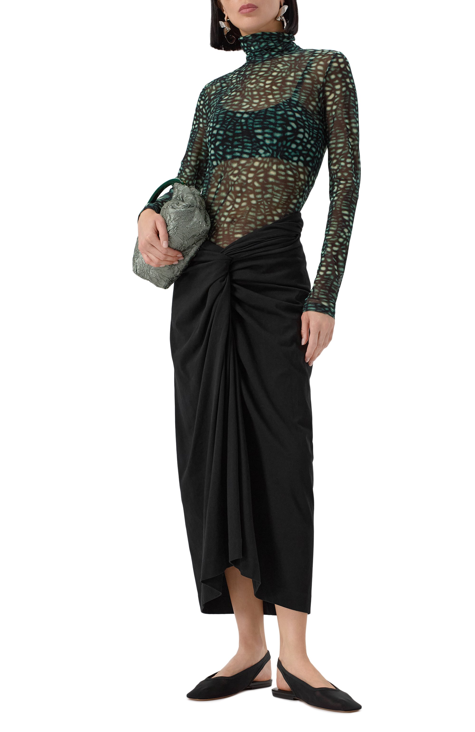 Текстильные балетки DRIES VAN NOTEN, арт. WS251/1635/900, фото 2