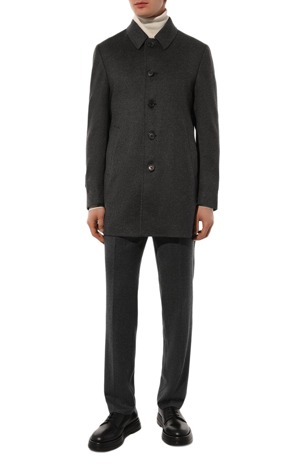 Шерстяное пальто CORNELIANI, арт. 941004-9412321, фото 2