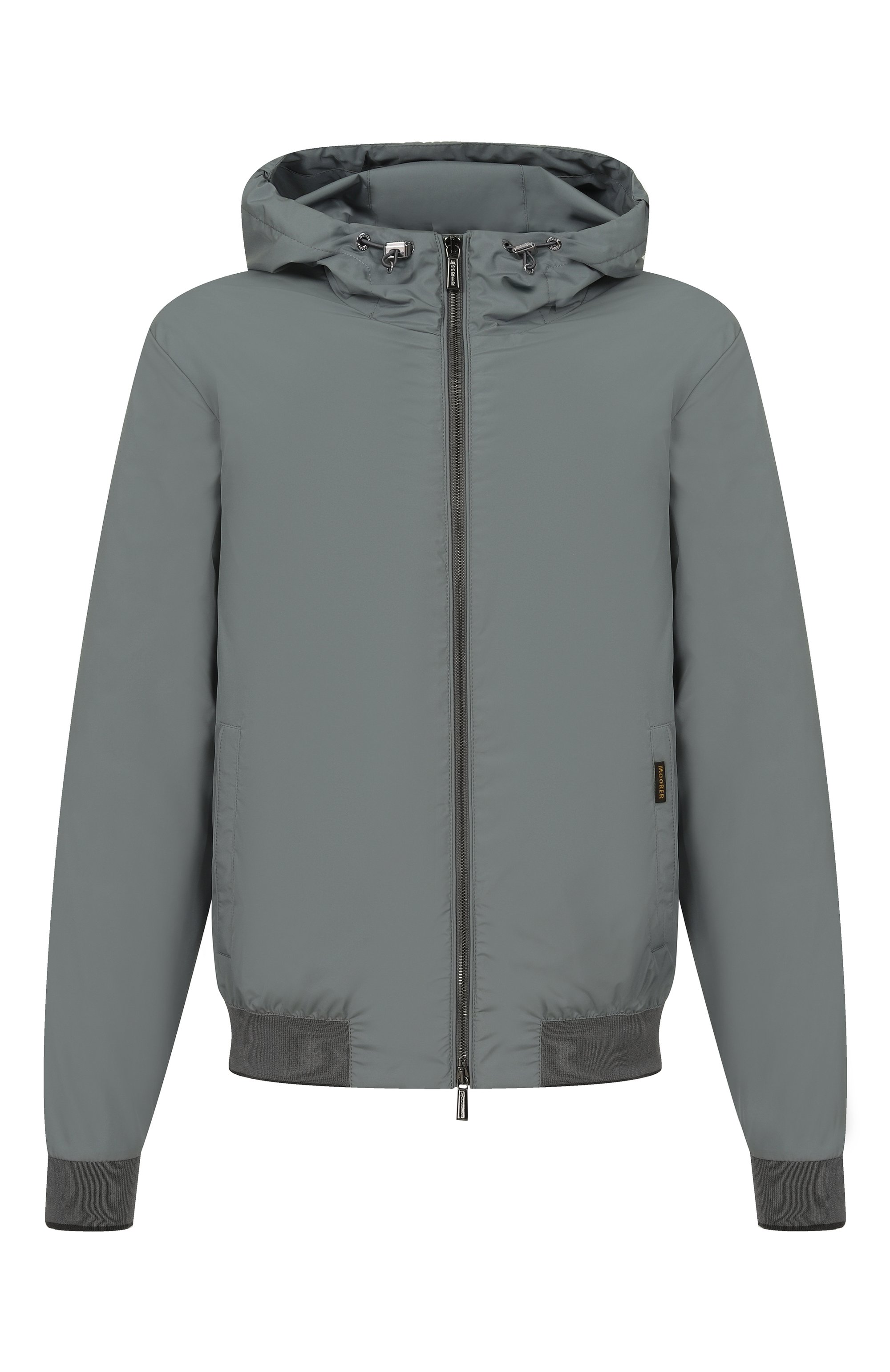 Бомбер denon-stp MOORER зеленого цвета по цене 134500 руб., арт. DEN0N/STP, фото 1 Бомбер denon-stp MOORER, арт. DEN0N/STP, фото 1