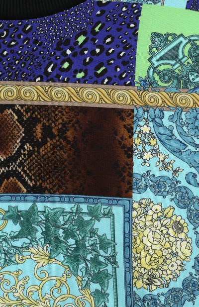 Хлопковый свитшот VERSACE, арт. 1000132/1A00277/8A-14A, фото 3
