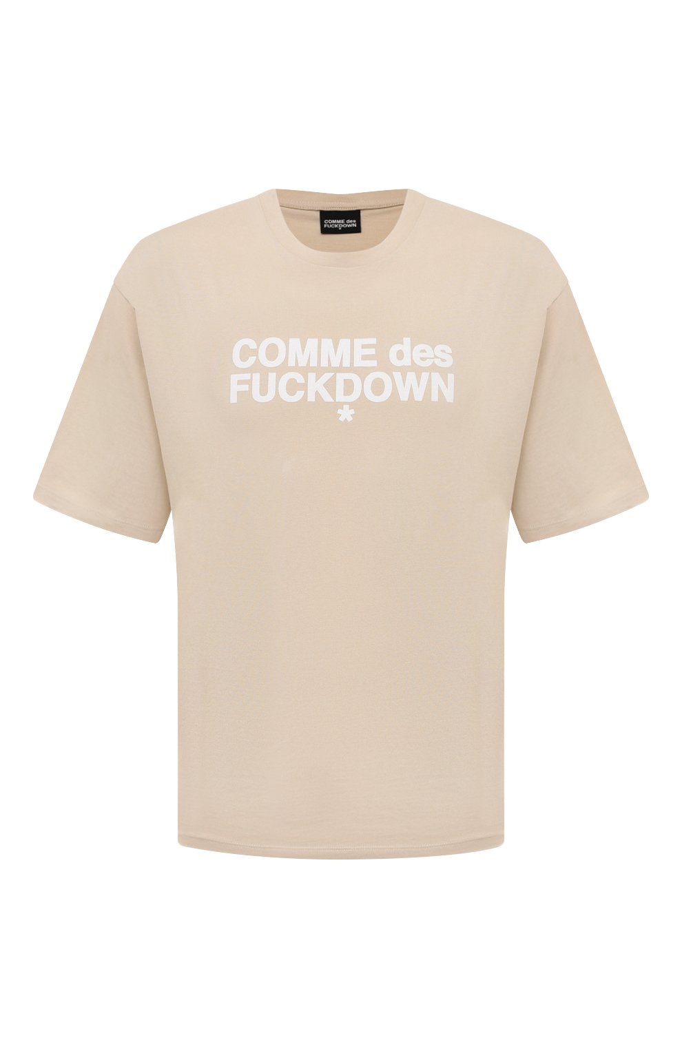 Хлопковая футболка COMME DES FUCKDOWN, арт. CFABM00008, фото 1