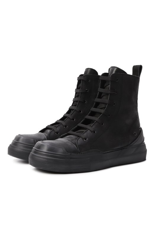 Кожаные кеды Mamba Mattia Capezzani M2531/BAND0LER0 Чёрный M2531/BAND0LER0