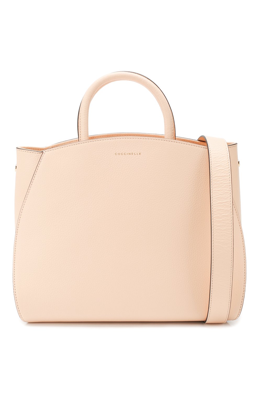 Сумка concrete medium COCCINELLE бежевого цвета по цене 39900 руб., арт. E1 FLA 18 01 01, фото 6 Сумка concrete medium COCCINELLE, арт. E1 FLA 18 01 01, фото 6