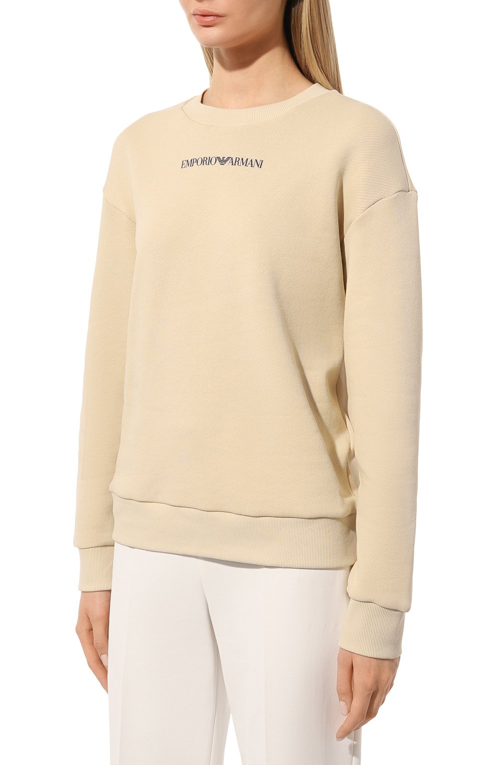 Хлопковый свитшот EMPORIO ARMANI, арт. 3R2M9I/1JXAZ, фото 3