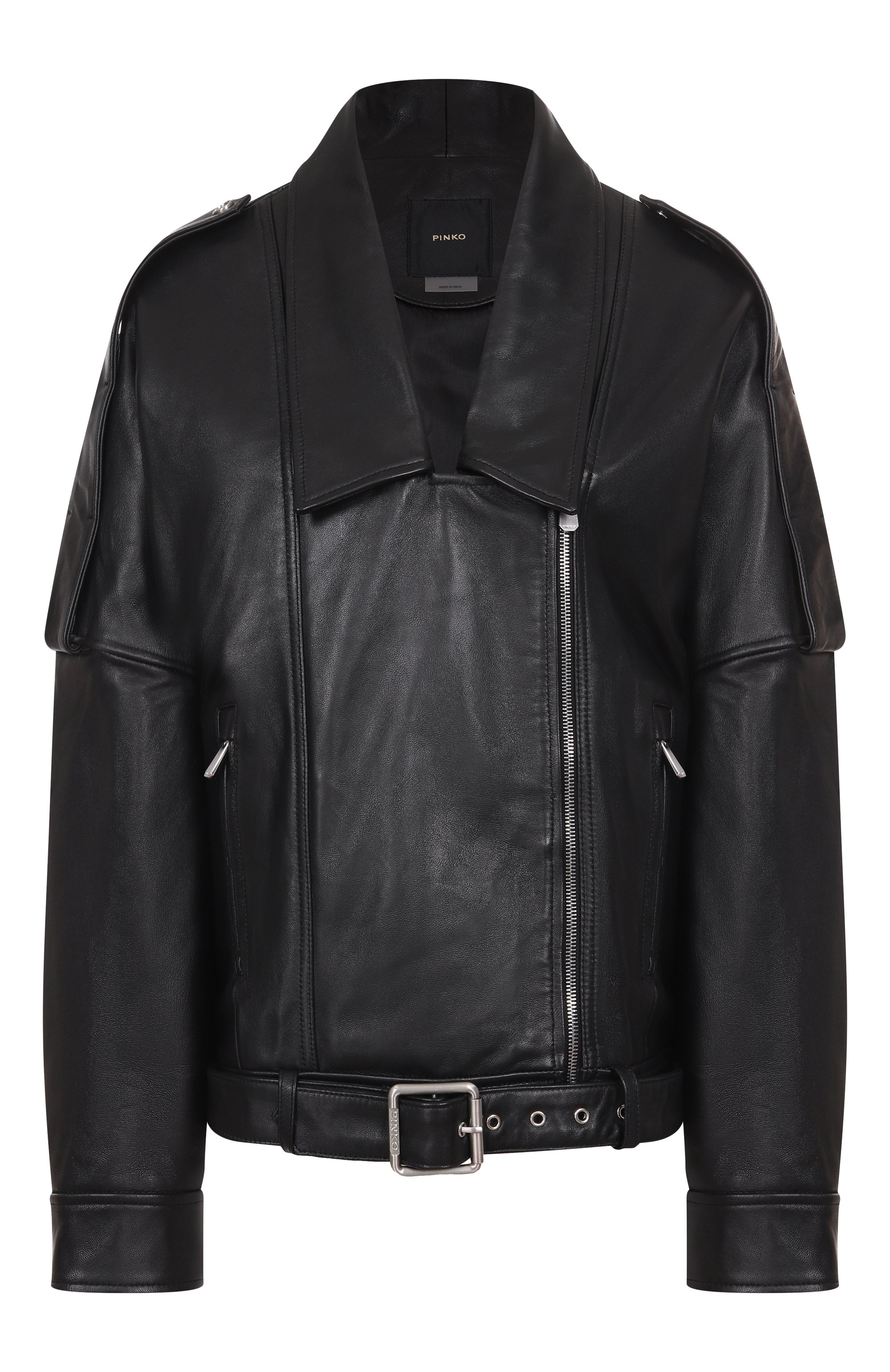 Кожаная куртка PINKO, арт. 104877/A21L, фото 1