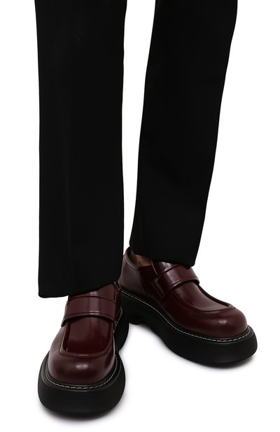 Кожаные лоферы swell BOTTEGA VENETA, арт. 679497/V10T0, фото 3