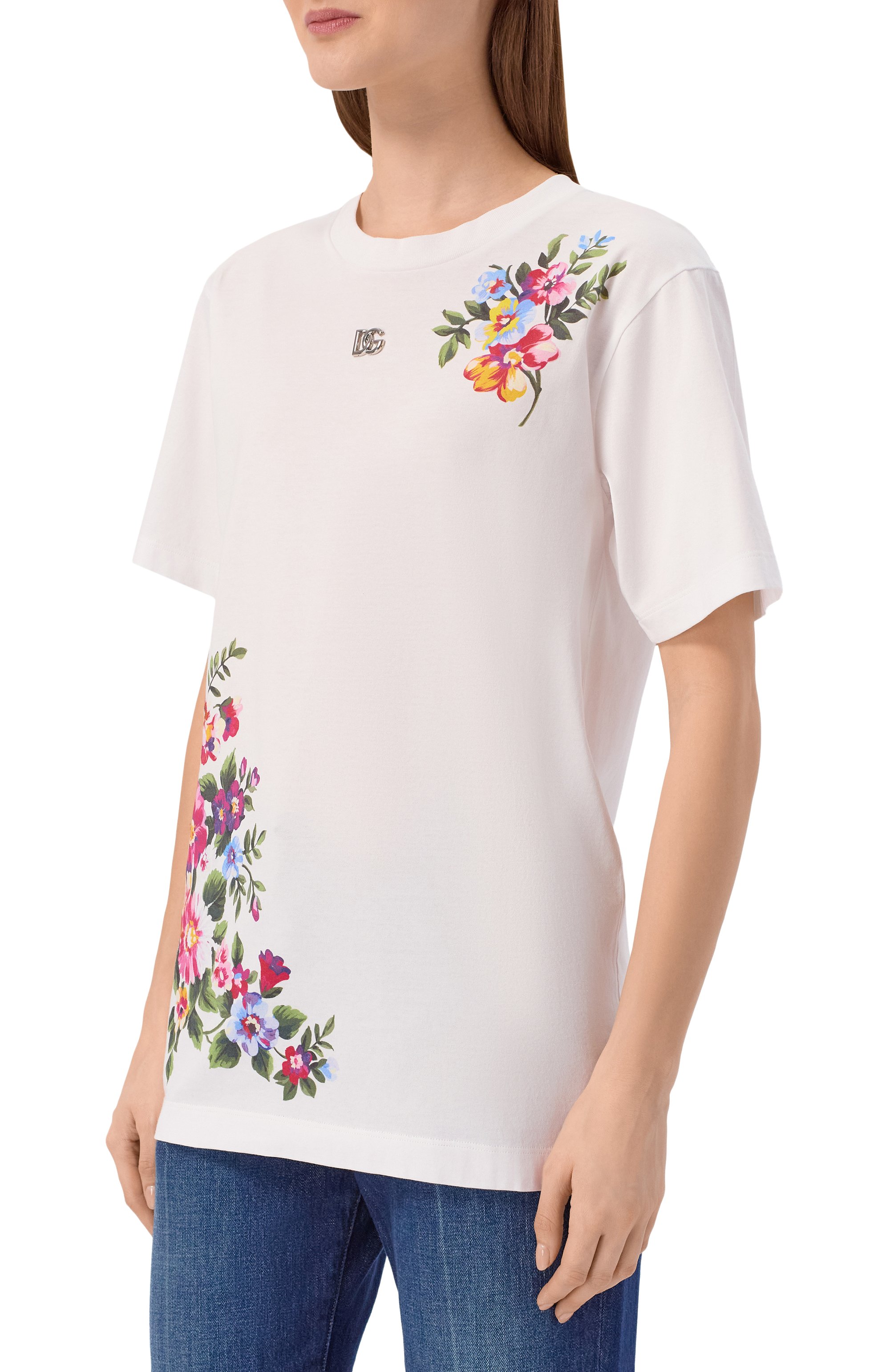 Хлопковая футболка DOLCE & GABBANA, арт. F8U04T/GDDQ0, фото 3