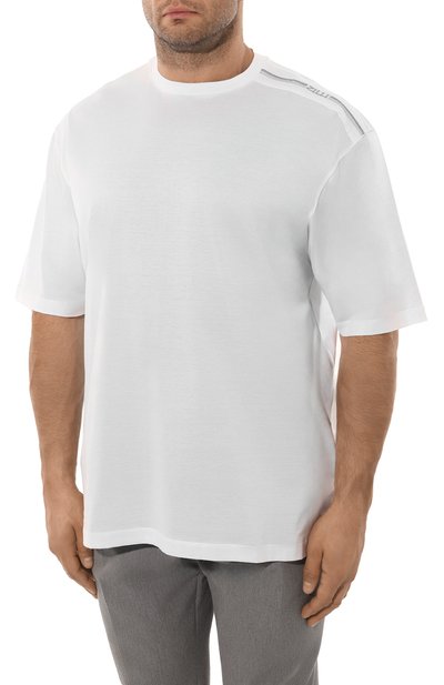 Хлопковая футболка ZILLI, арт. TSR001M0110VFST00/66, фото 3