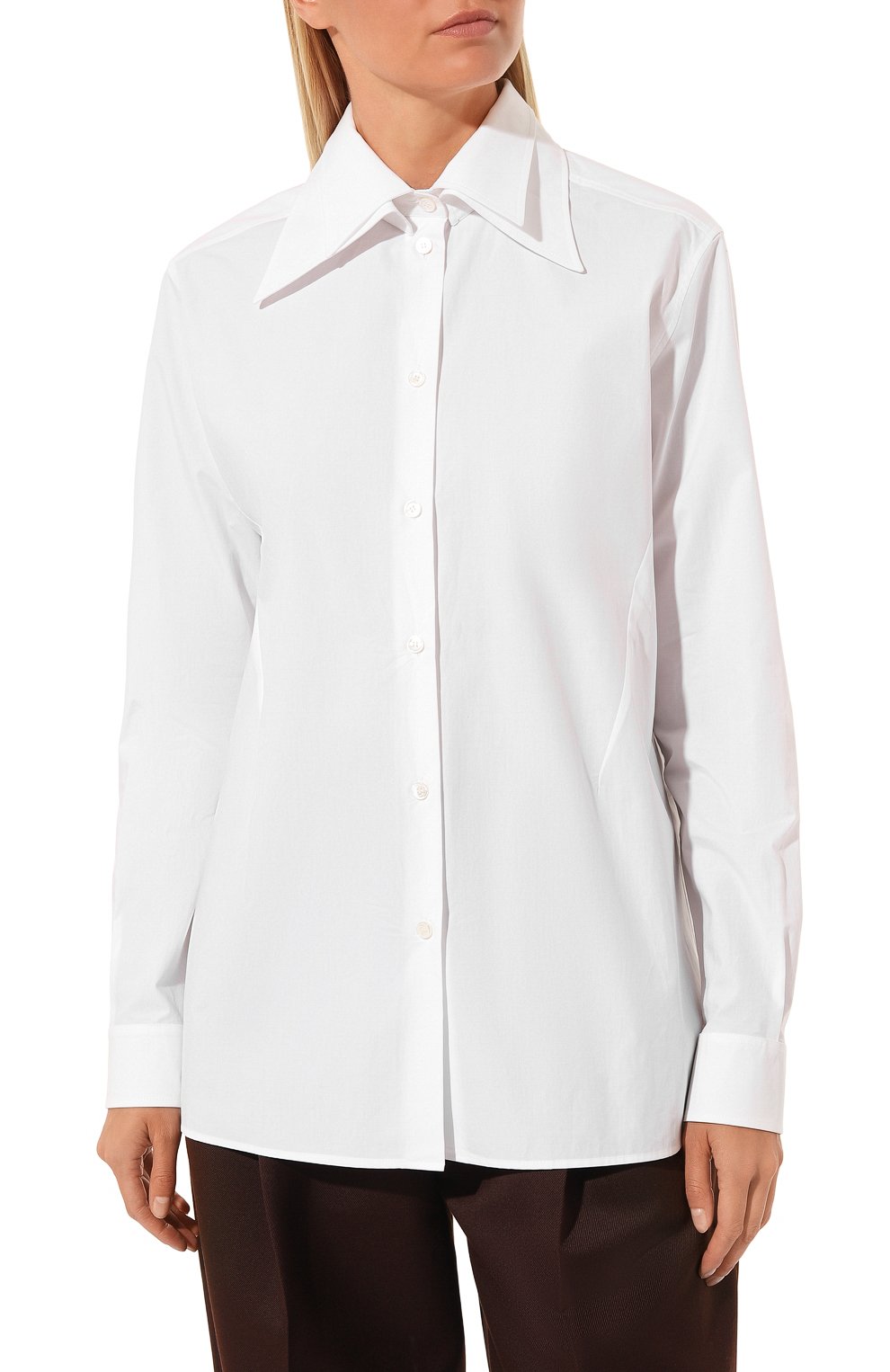 Хлопковая рубашка REDVALENTINO, арт. WB0AB2X5/5A6, фото 3