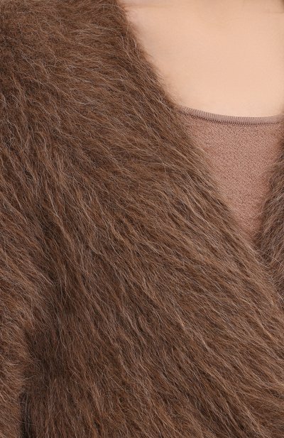 Шерстяной кардиган TOTEME, арт. SA R0CHA 204-555-757, фото 5