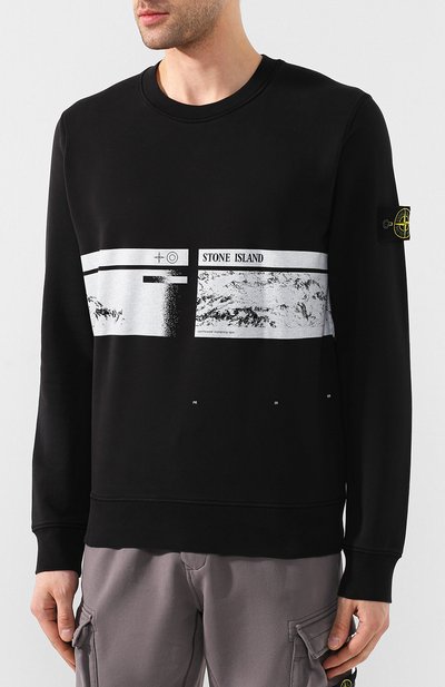 Хлопковый свитшот STONE ISLAND, арт. 721563094, фото 3