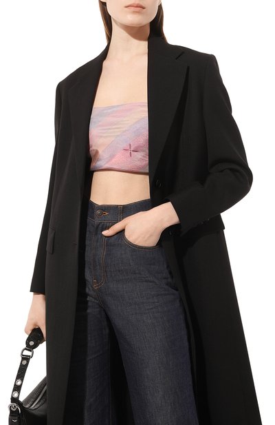 Шелковый платок хождение за три моря GOURJI розового цвета по цене 18980 руб., арт. T24TSEA7R, фото 3 Шелковый платок хождение за три моря GOURJI, арт. T24TSEA7R, фото 3