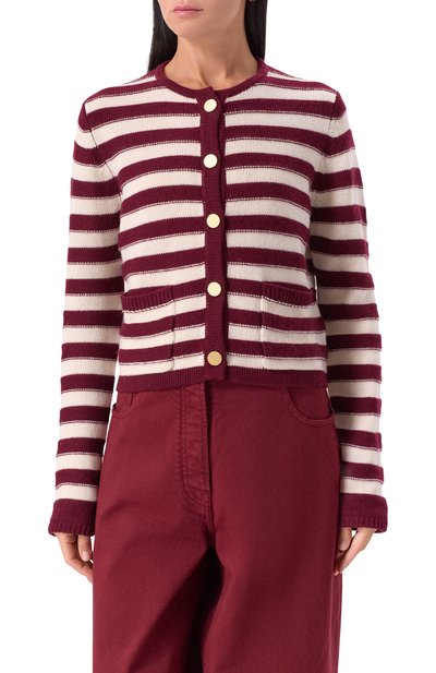 Кардиган из шерсти и кашемира ALLUDE, арт. 255/17020, фото 3