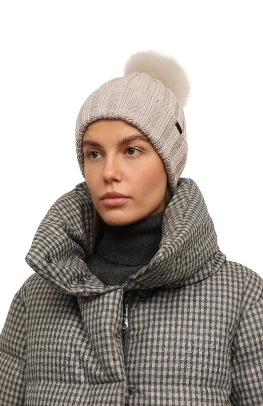 

Шерстяная шапка Woolrich, Бежевый