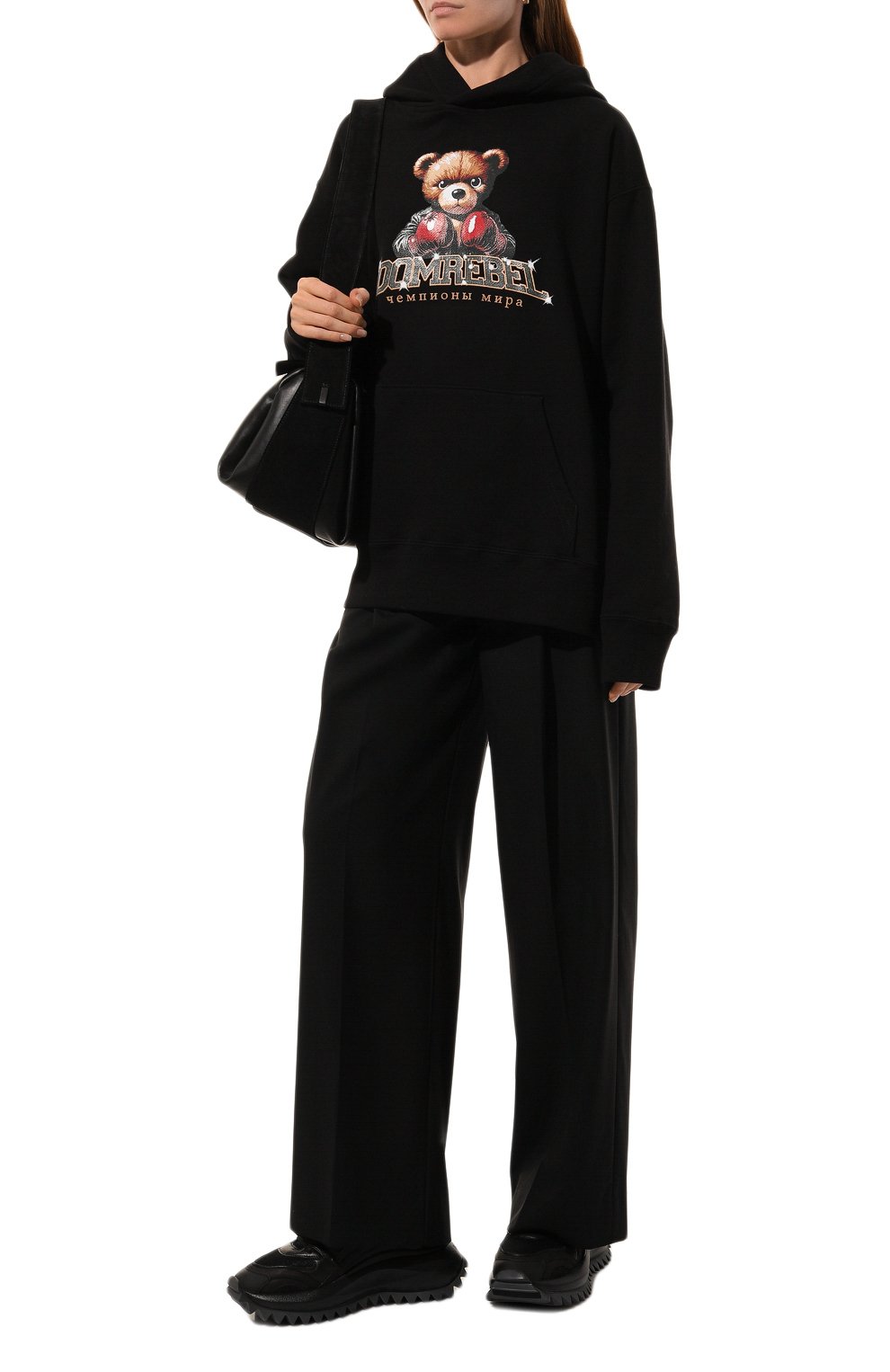 Хлопковое худи DOMREBEL, арт. PUNCHLINE/H00DIE, фото 2