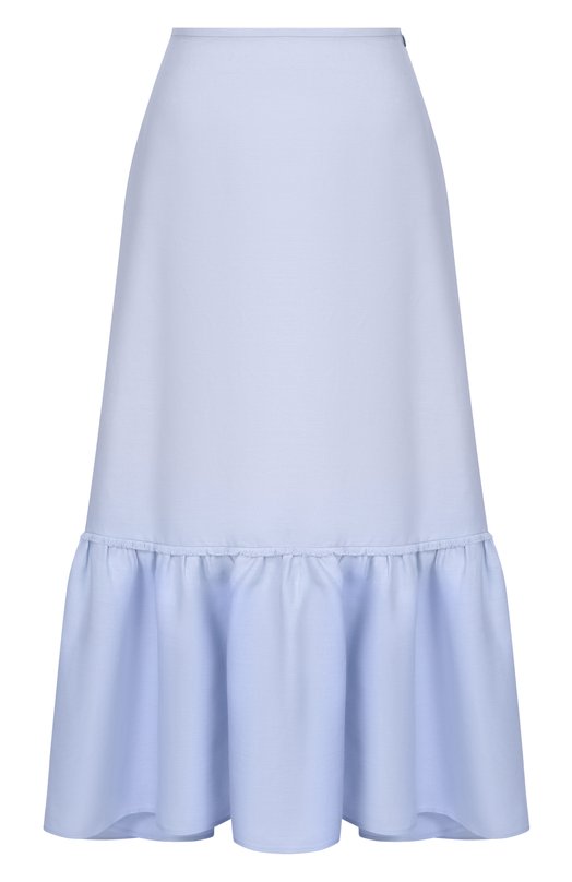 Льняная юбка Agnona TG1107E/U3049E Голубой TG1107E/U3049E