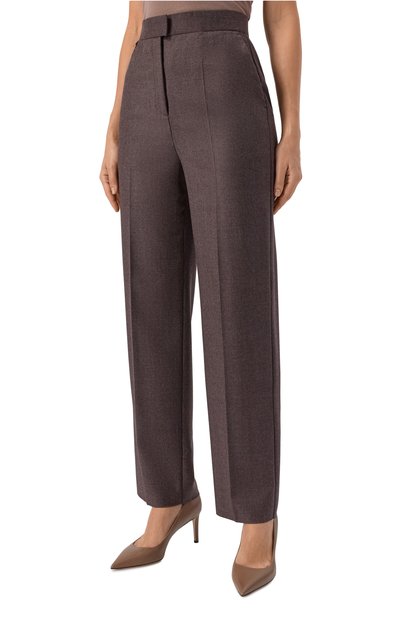 Шерстяные брюки AGNONA, арт. T70907E/U1142E, фото 3