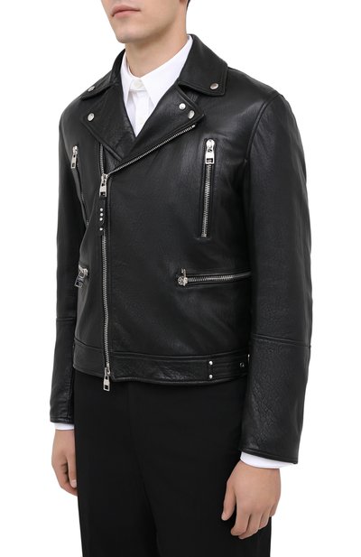 Кожаная куртка ALEXANDER MCQUEEN, арт. 626381/Q5LDS, фото 3