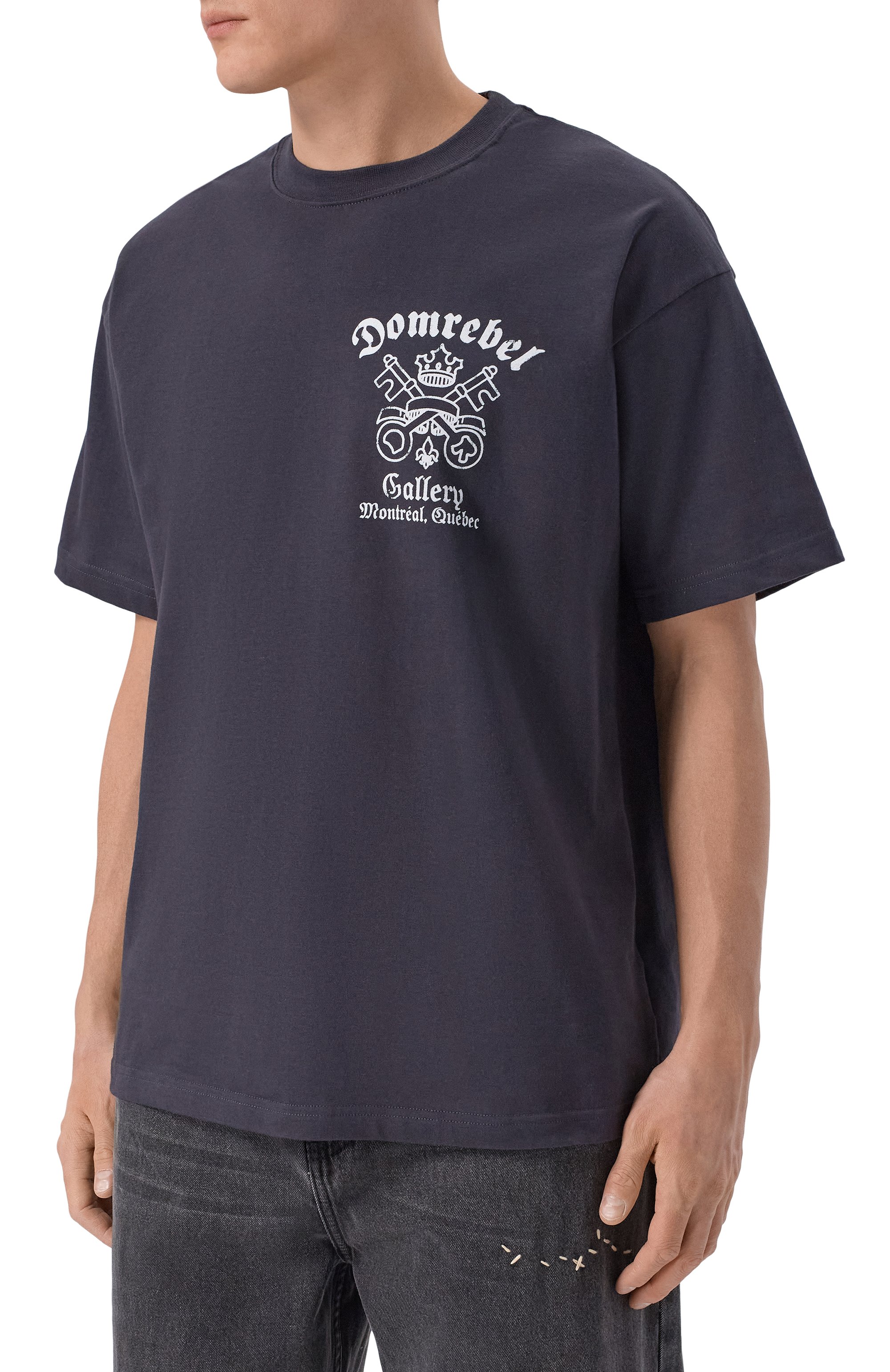 Хлопковая футболка DOMREBEL, арт. M KEYS/T-SHIRT, фото 3