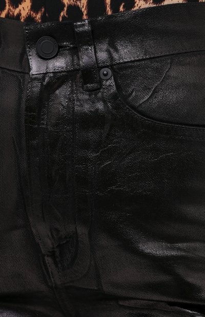 Джинсы SAINT LAURENT черного цвета по цене 79100 руб., арт. 636871/Y09AB, фото 5 Джинсы SAINT LAURENT, арт. 636871/Y09AB, фото 5