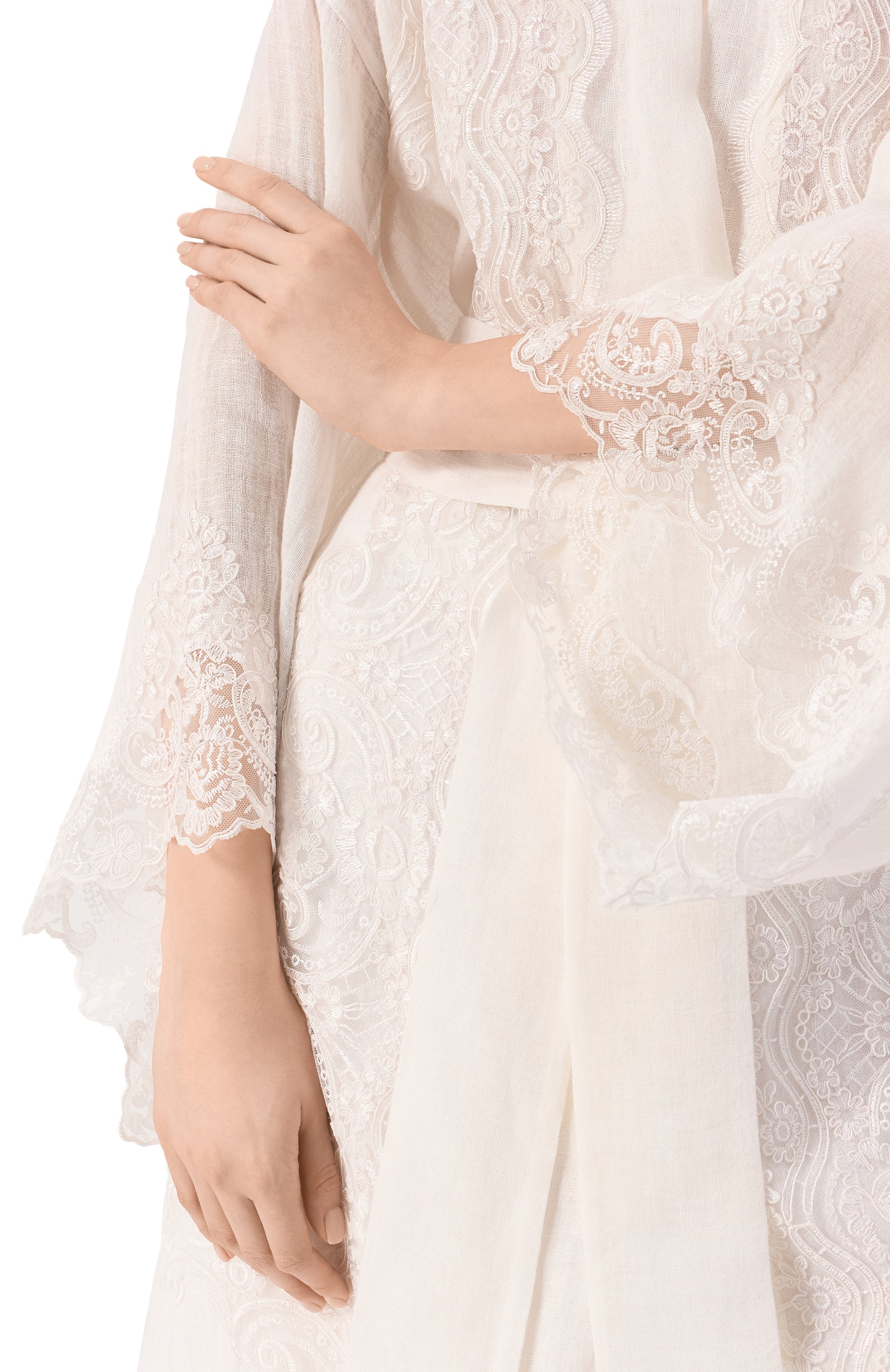 Кимоно изо льна и вискозы MAURIZIO, арт. W07112179, фото 5