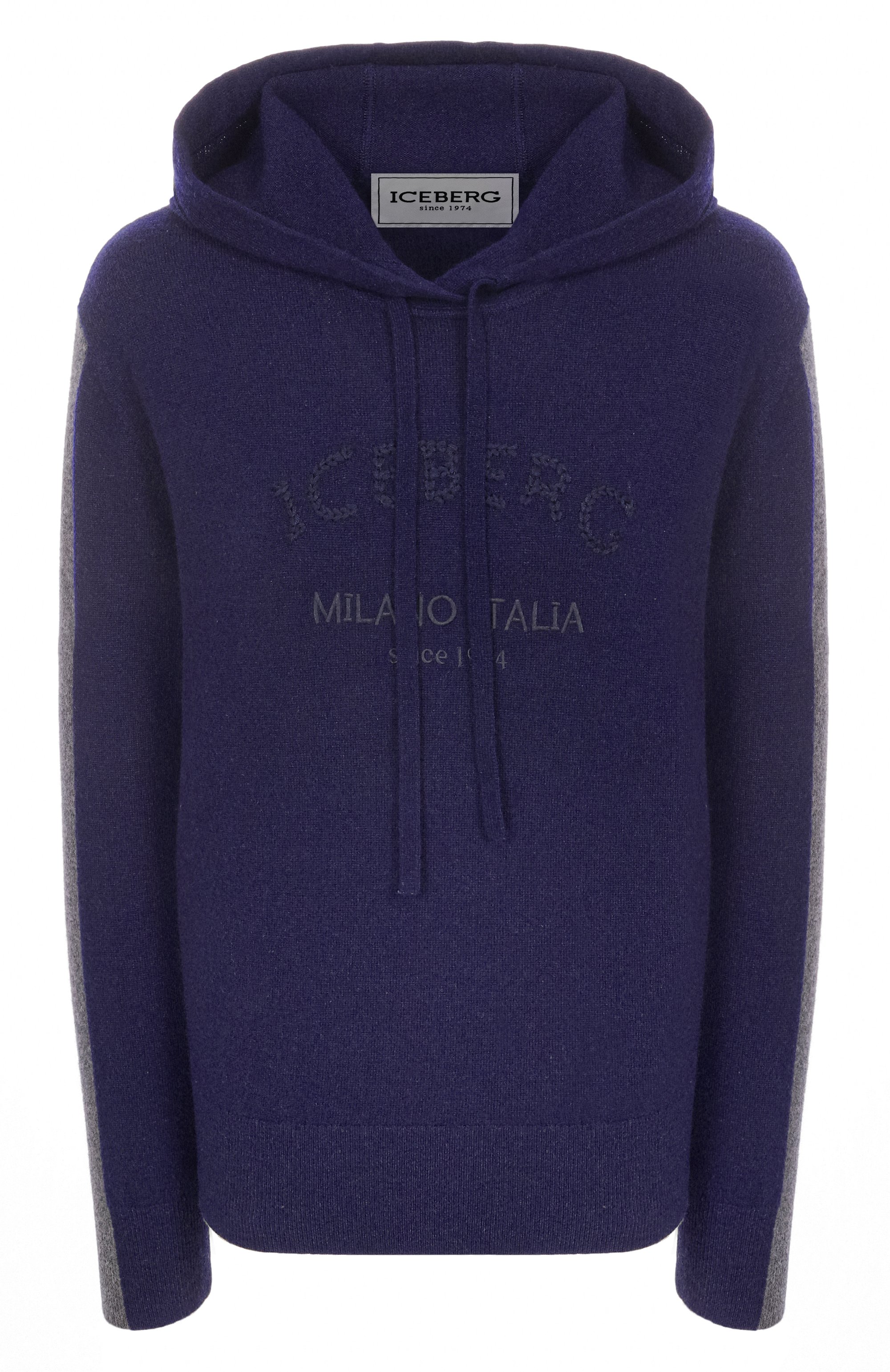 Худи из шерсти и кашемира ICEBERG, арт. A020/9003, фото 1