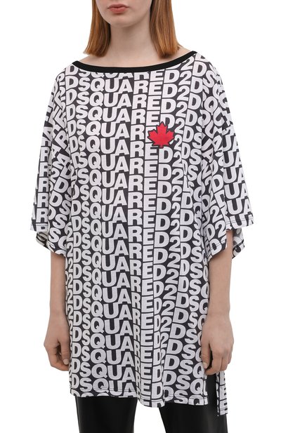 Хлопковая футболка DSQUARED2, арт. D6M323010, фото 3