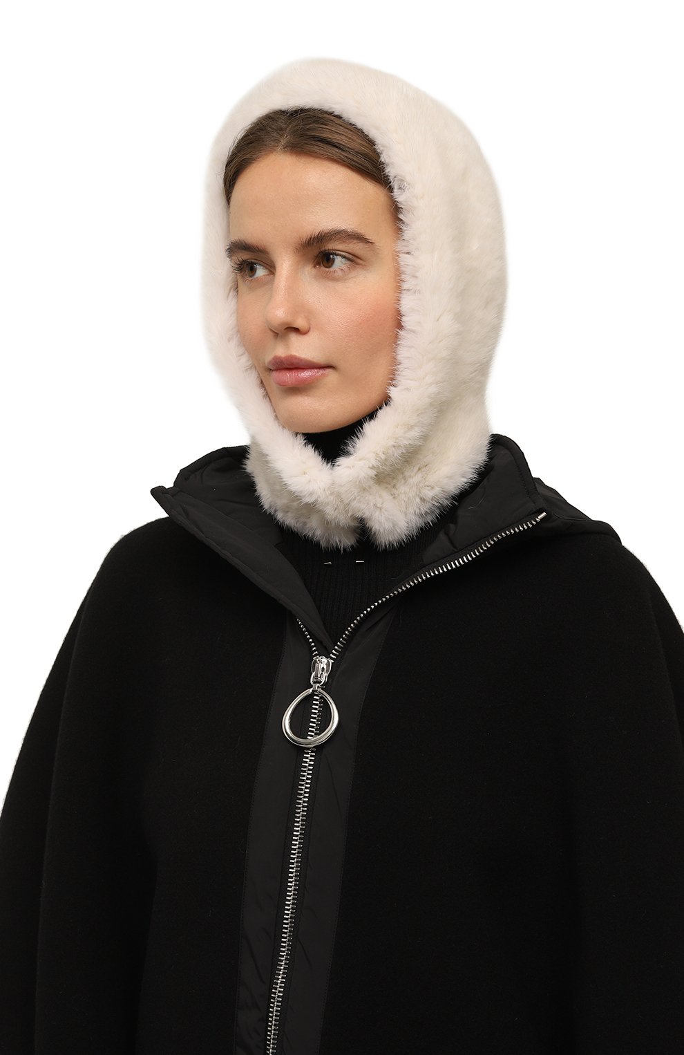 Меховой капюшон из норки VICTORIA KUSENKOVA, арт. 191250012060, фото 2