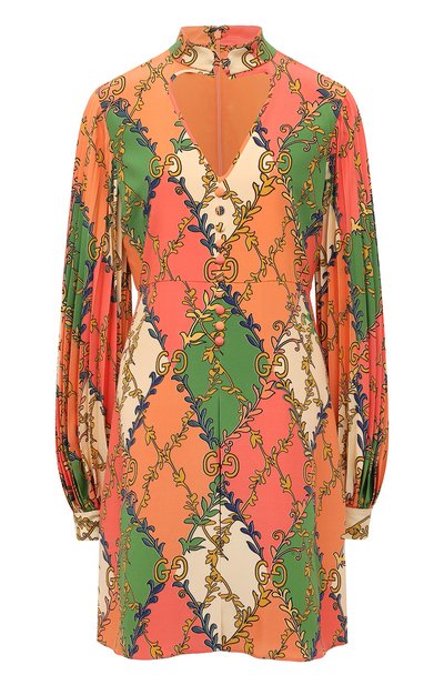 Женское шелковое платье GUCCI, арт. 602708 ZADIJ